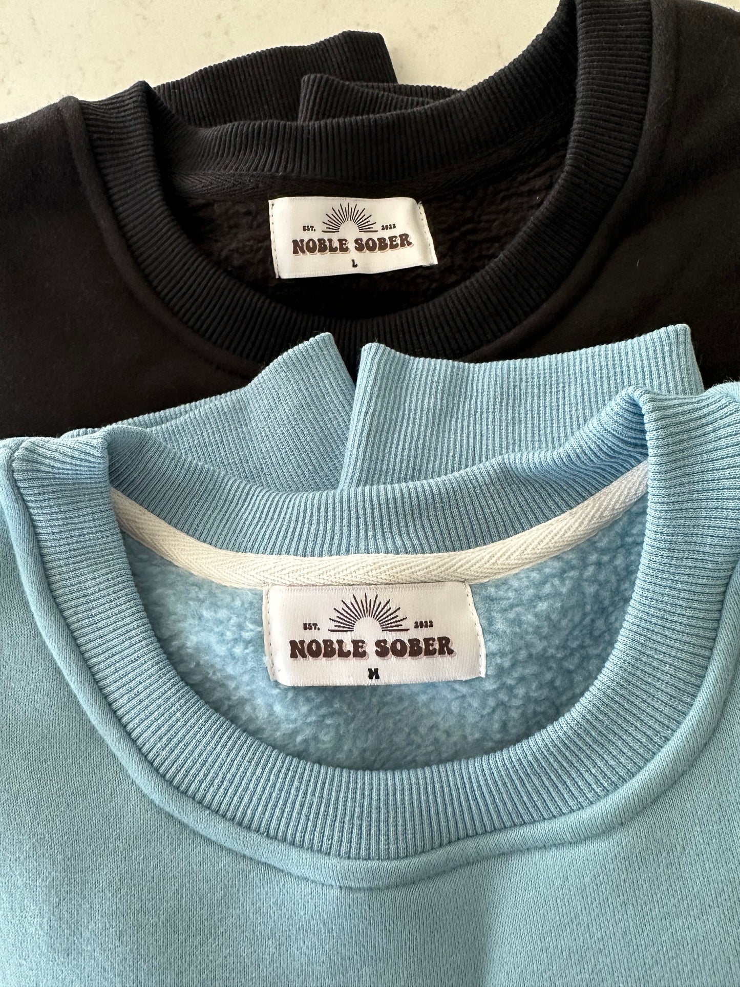 Sober "One Day at a Time" Crewneck